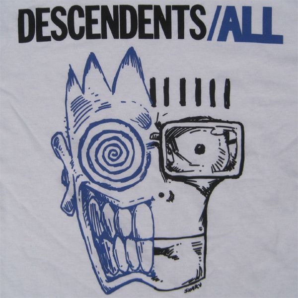 DESCENDENTS/ALL Tシャツ W-NAME