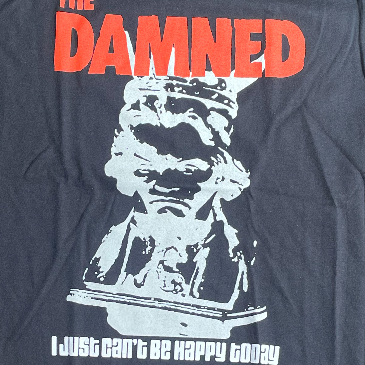 THE DAMNED Tシャツ I Just Can't Be Happy Today オフィシャル！