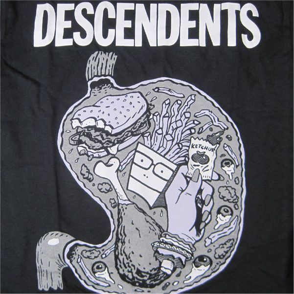 DESCENDENTS Tシャツ I LIKE FOOD2