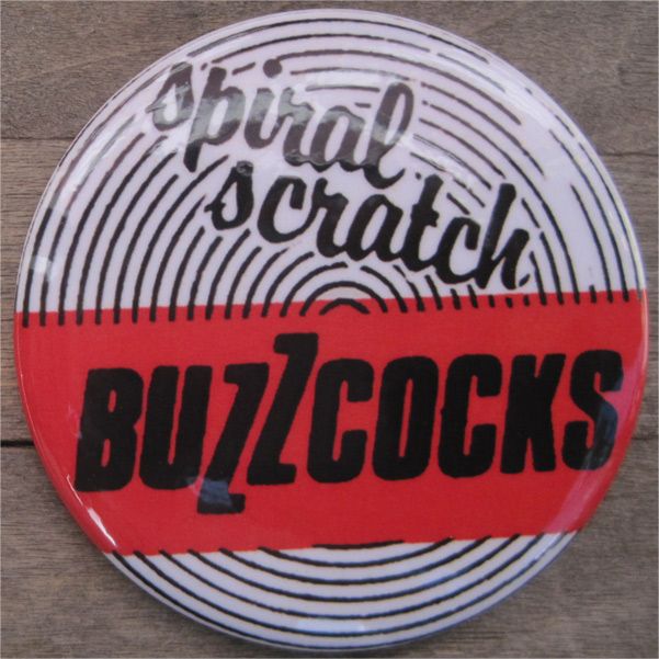 BUZZCOCKS デカバッジ SPIRAL SCRATCH