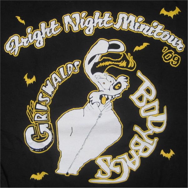 GRISWALDS Tシャツ FRIGHT NIGHT MINITOUR 09