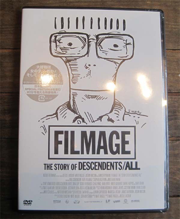 FILMAGE DVD "THE STORY OF DESCENDENTS/ALL” 通常盤