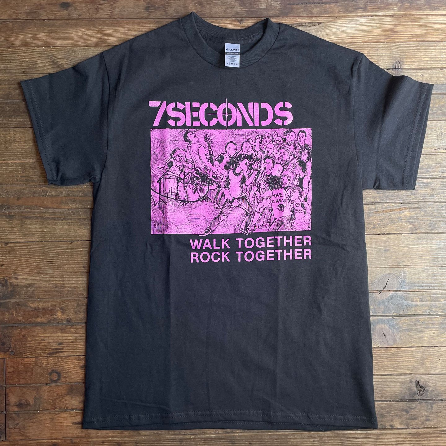 7SECONDS Tシャツ WALK TOGETHER ROCK TOGETHER2