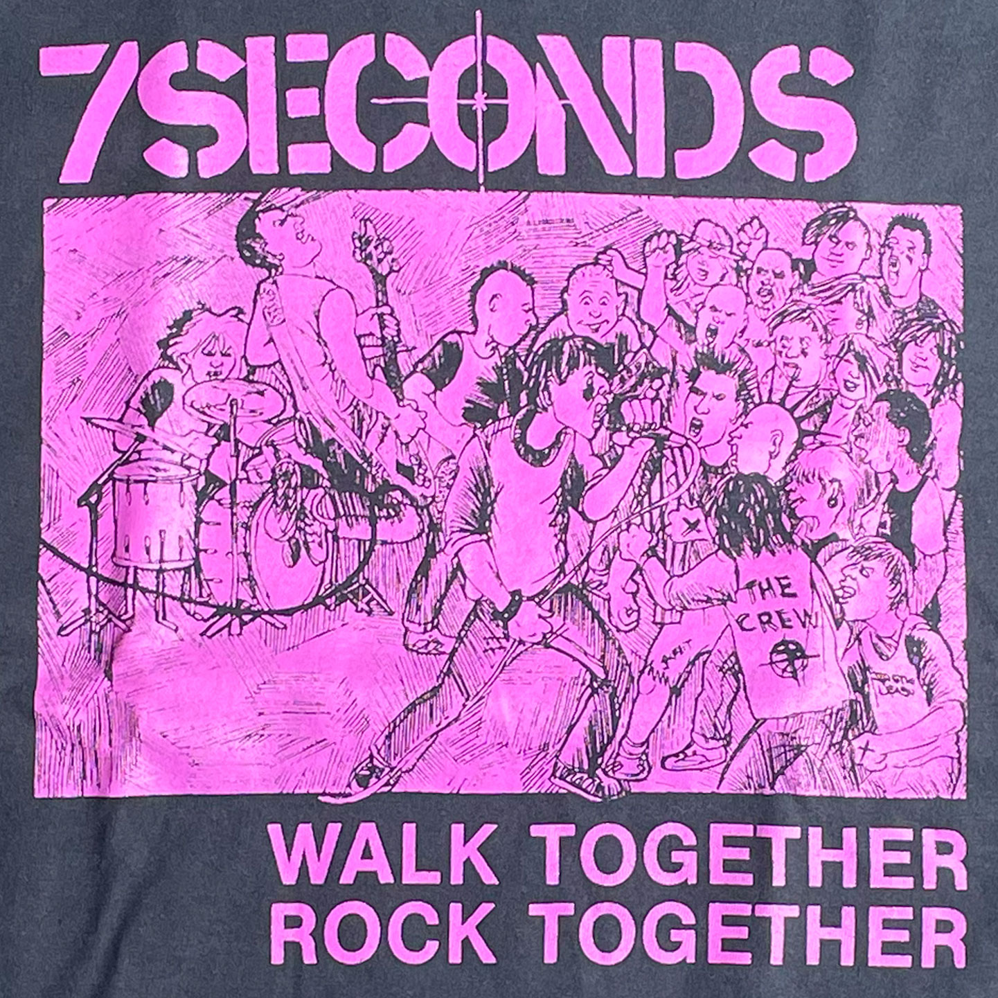 7SECONDS Tシャツ WALK TOGETHER ROCK TOGETHER2