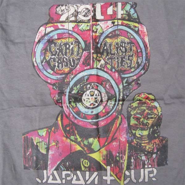 CAPITALIST CASUALTIES Tシャツ JAPAN TOUR