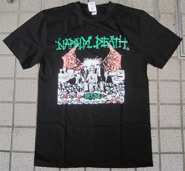 Napalm Death Is Dead ロンt L ブラック - Tシャツ