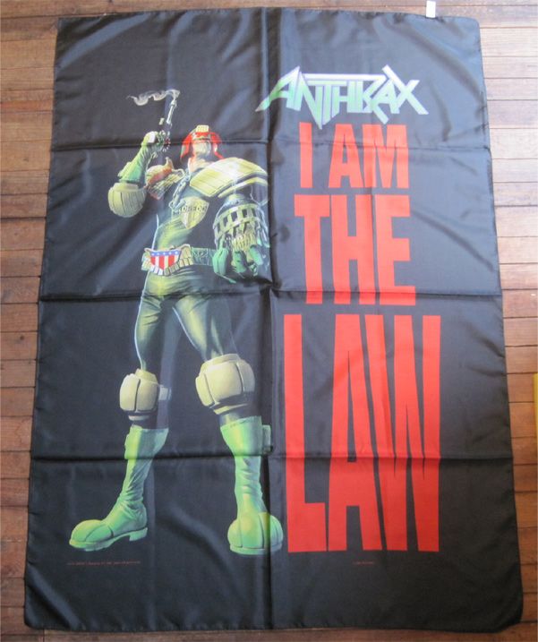 ANTHRAX バナー I AM THE LAW