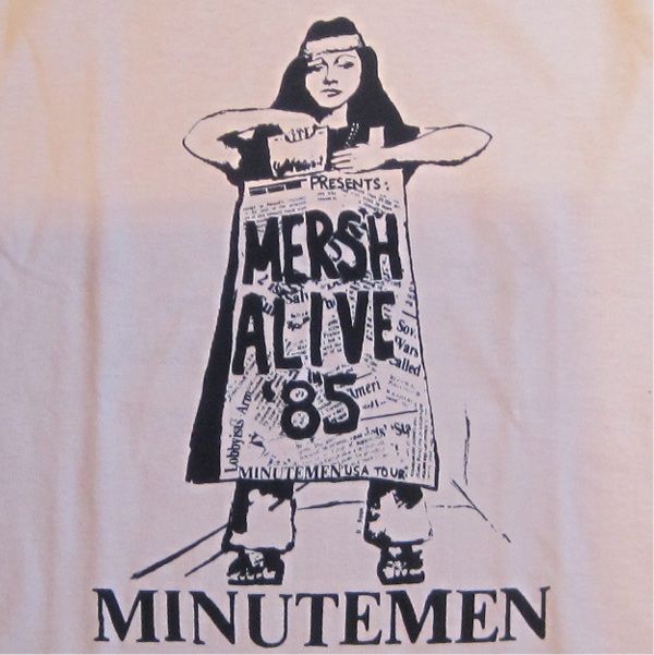 MINUTEMEN Tシャツ MERSH ALIVE ’85