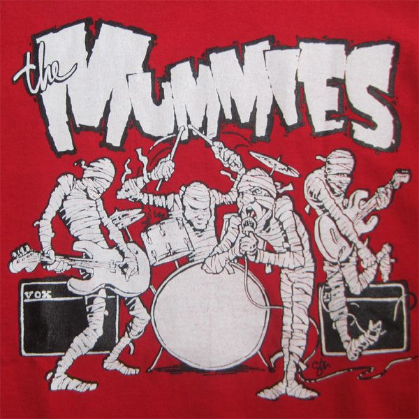 THE MUMMIES Tシャツ LIVE