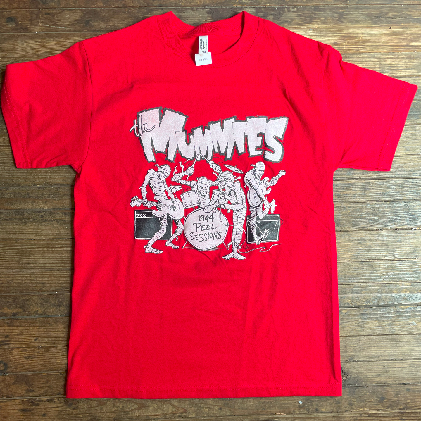 THE MUMMIES Tシャツ LIVE