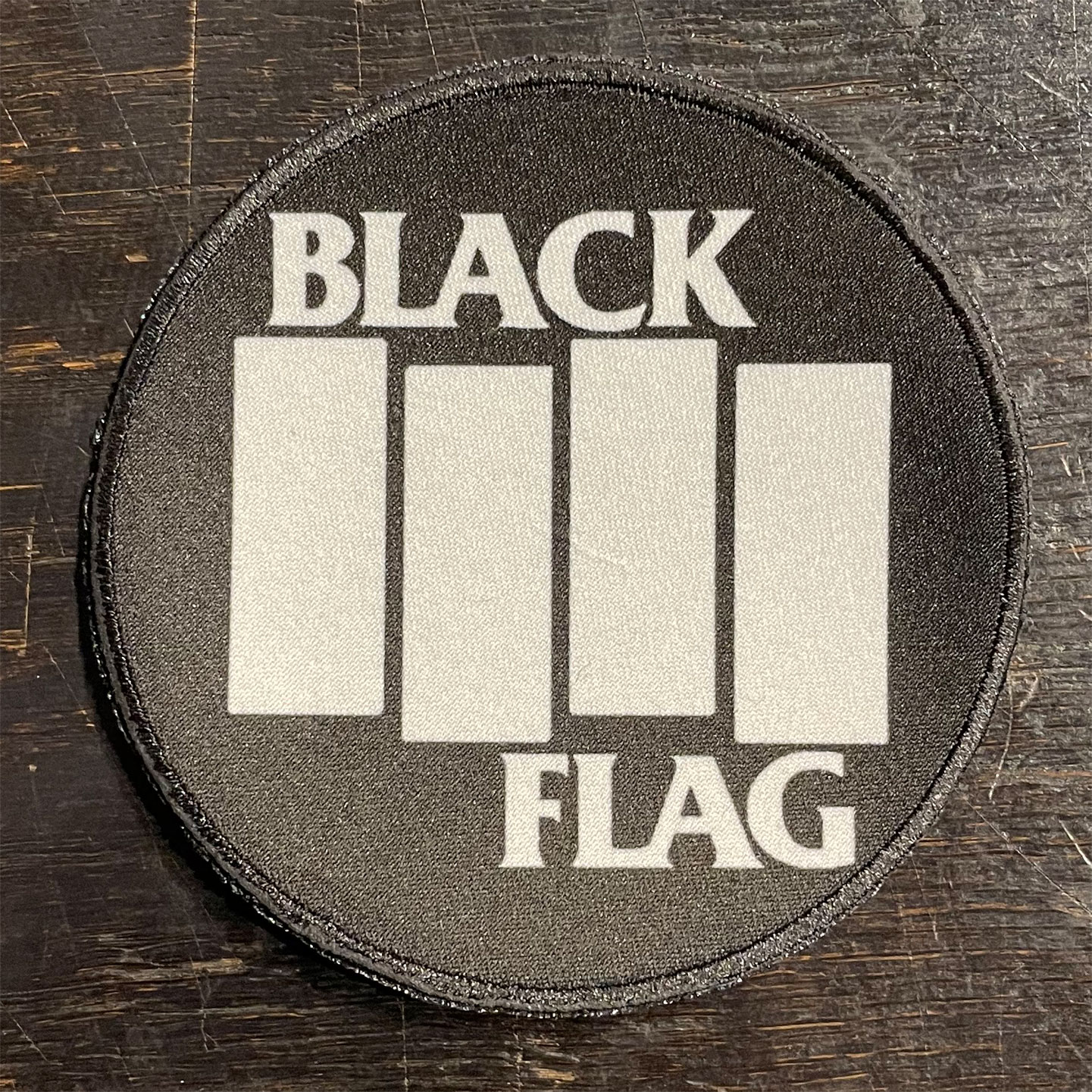 BLACK FLAG ワッペン LOGO 2