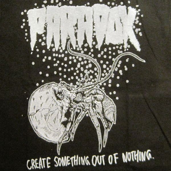 PARADOX Tシャツ CREATE SOMETHING OUT OF NOTHING