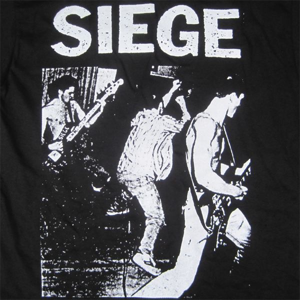 SIEGE Tシャツ LIVE PHOTO OFFICIAL!