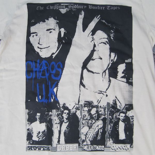 CHAOS UK OFFICIAL Tシャツ Chipping Sodbury Bonfire Tapes