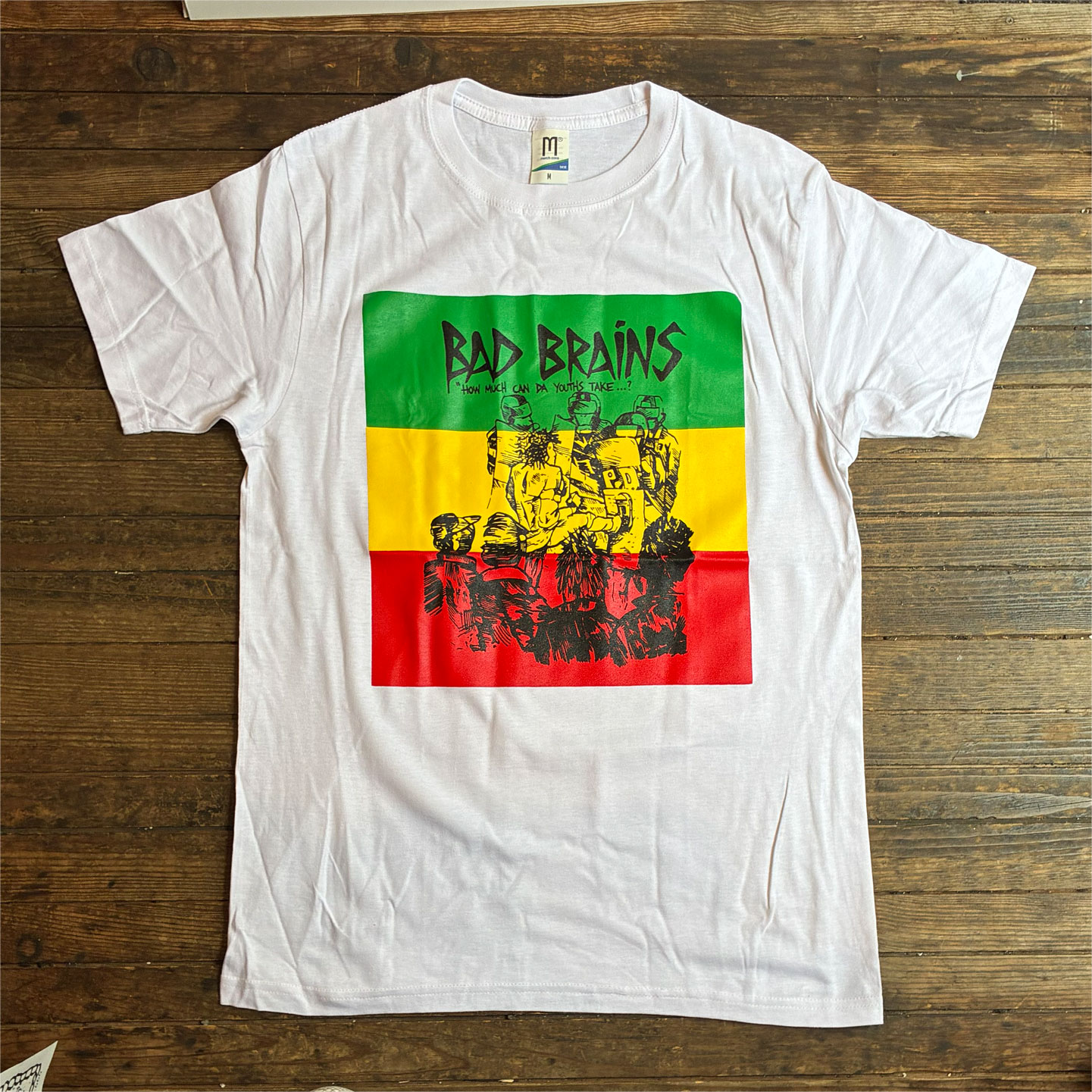 BAD BRAINS Tシャツ HOW MUCH CAN DA' YOUTHS TAKE.....!