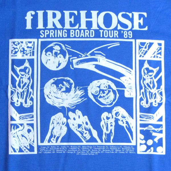fIREHOSE Tシャツ Spring Board Tour 87'
