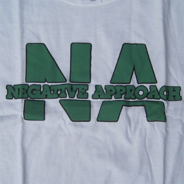 NEGATIVE APPROACH Tシャツ LOGO