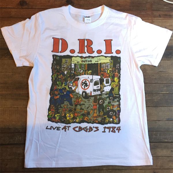 D.R.I. Tシャツ Live At CBGB's 1984 2