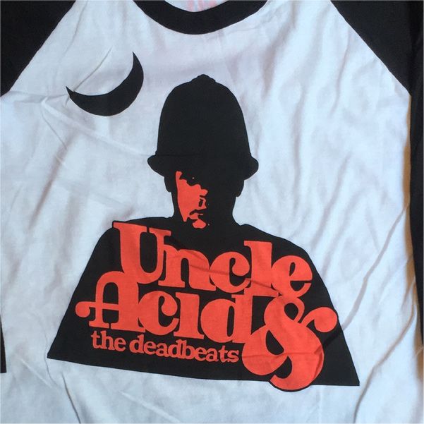 UNCLE ACID ＆ THE DEADBEATS ラグランロンT NIGHT CREEPER TOUR
