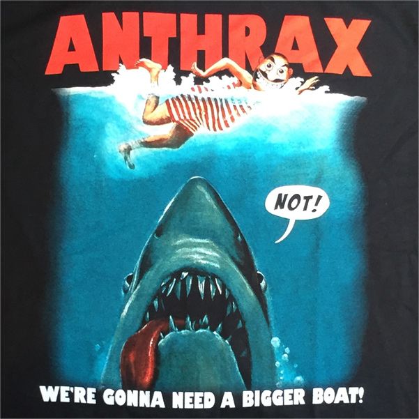 ANTHRAX Tシャツ JAWS