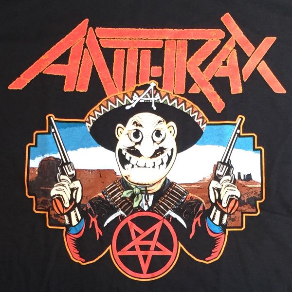 ANTHRAX Tシャツ GUNS AND NOTMAN