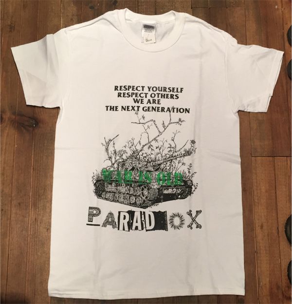 PARADOX Tシャツ RESPECT YOURSELF