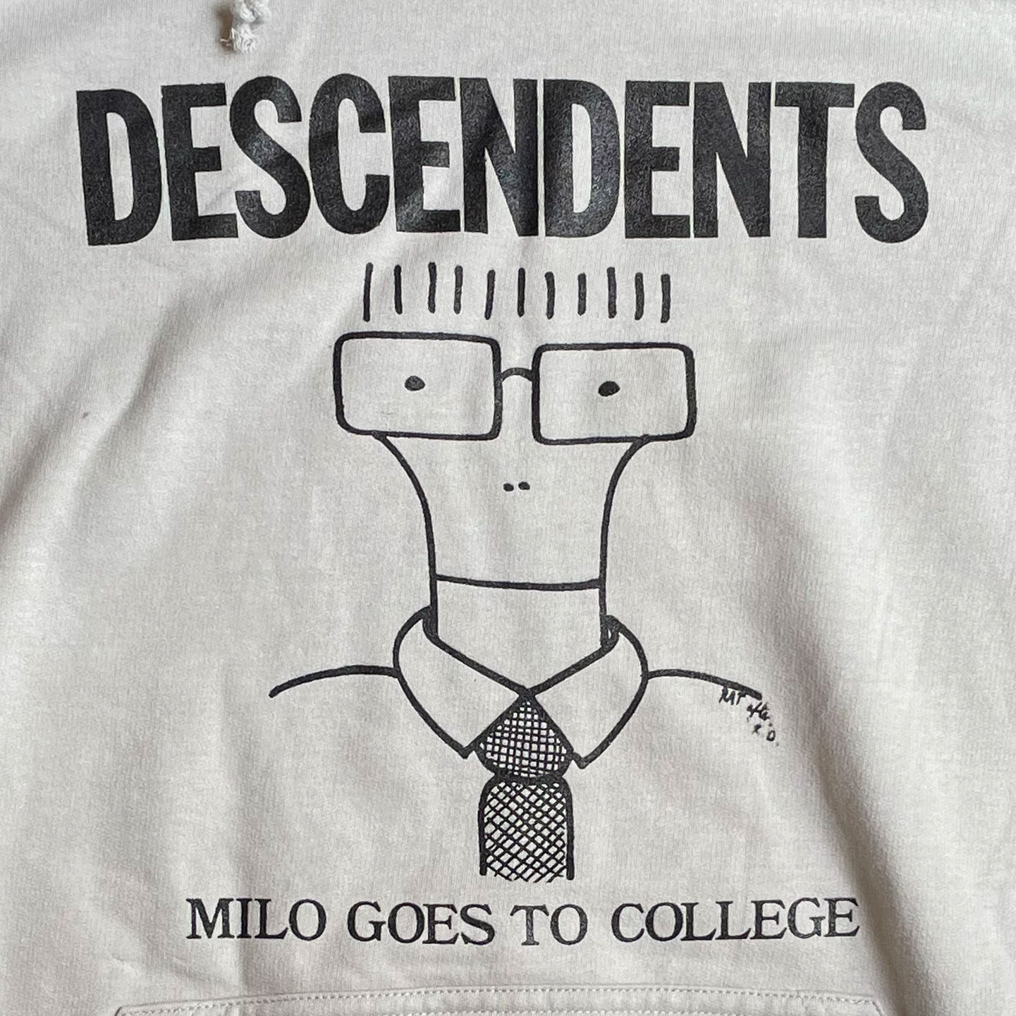 DESCENDENTS パーカー MILO GOES TO COLLEGE