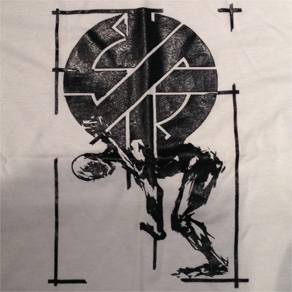 CRASS Tシャツ LOGO AND MAN