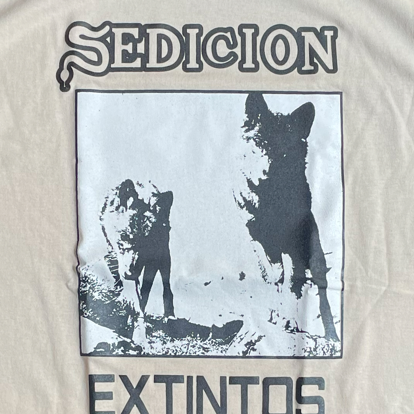 SEDICION Tシャツ EXTINTOS2