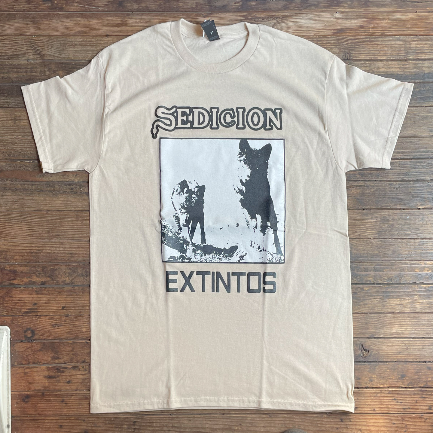 SEDICION Tシャツ EXTINTOS2