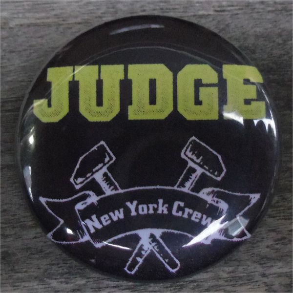 JUDGE 中バッジ NEW YORK CREW