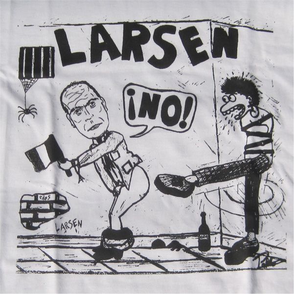 LARSEN Tシャツ NO!