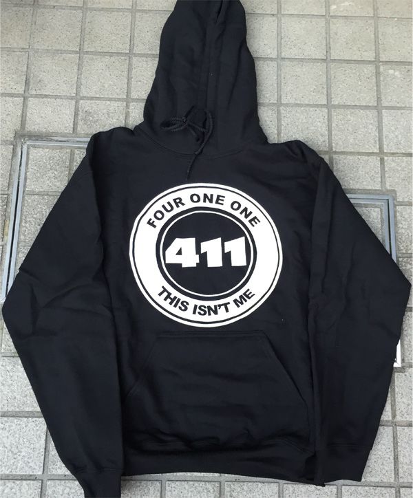 411(FOUR ONE ONE) パーカー THIS ISN'T ME