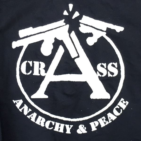 CRASS ZIPパーカー ANARCHY ＆ PEACE