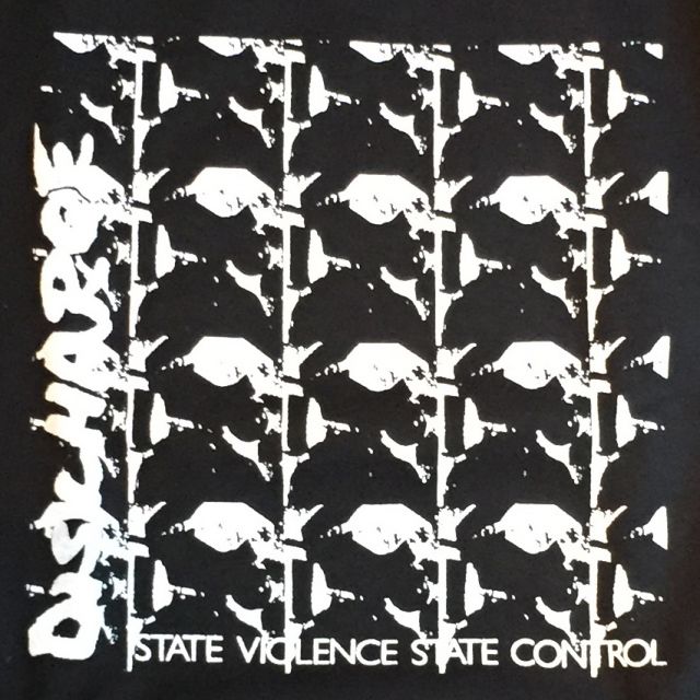 DISCHARGE スウェット STATE VIOLENCE STATE CONTROL