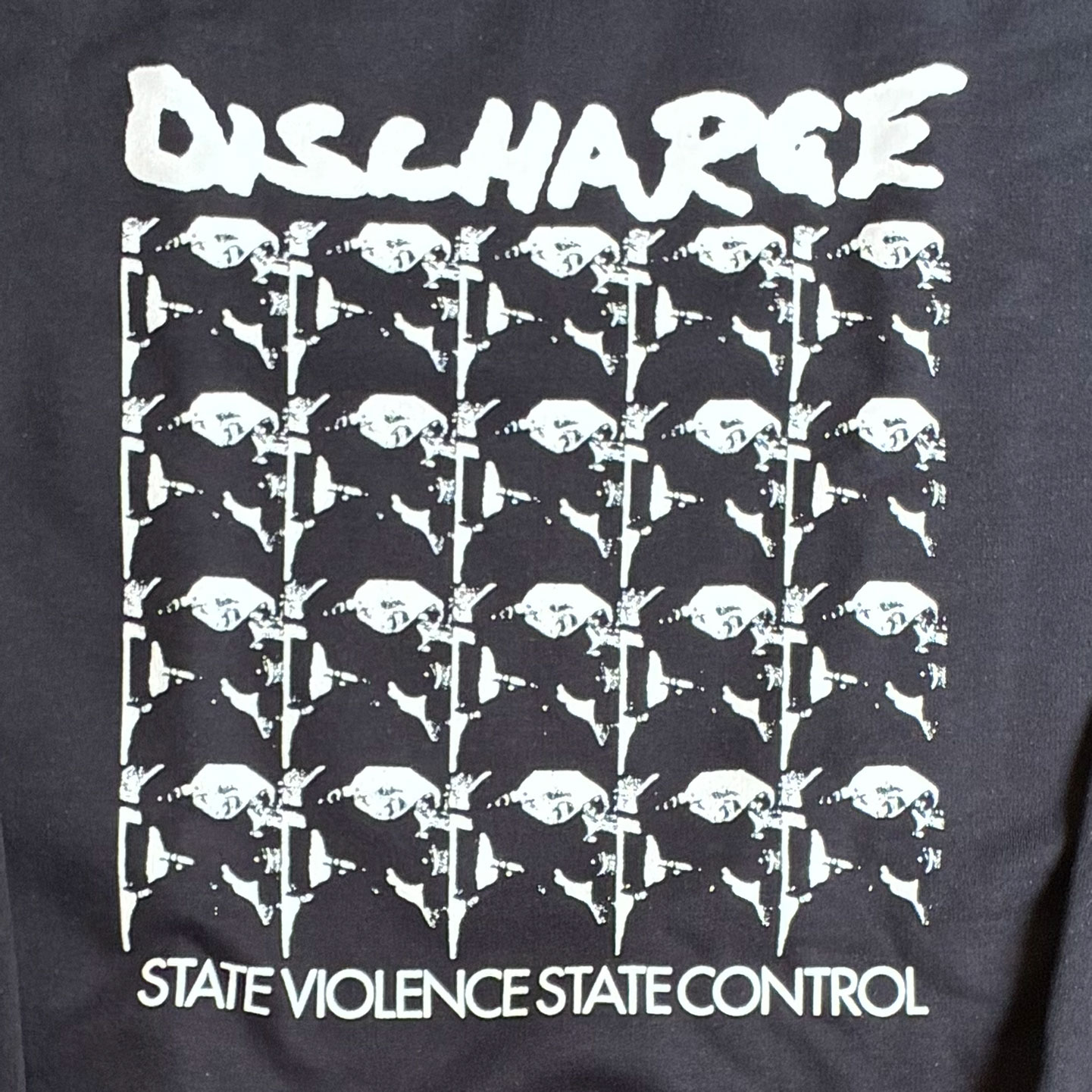 DISCHARGE スウェット STATE VIOLENCE STATE CONTROL