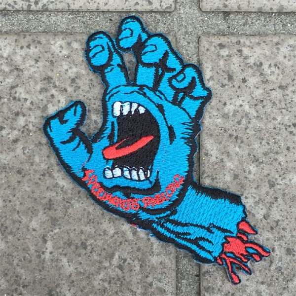 SANTA CRUZ 刺繍ワッペン SCREAMING HAND | 45REVOLUTION