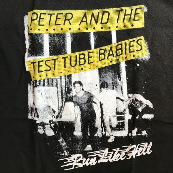 PETER AND THE TEST TUBE BABIES Tシャツ Run Like Hell