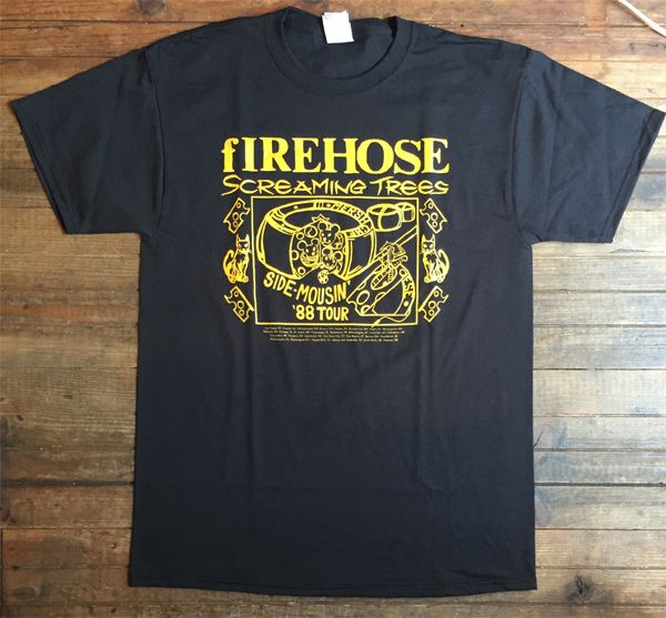fIREHOSE x SCREAMING TREES Tシャツ SIDE-MOUSIN’ TOUR