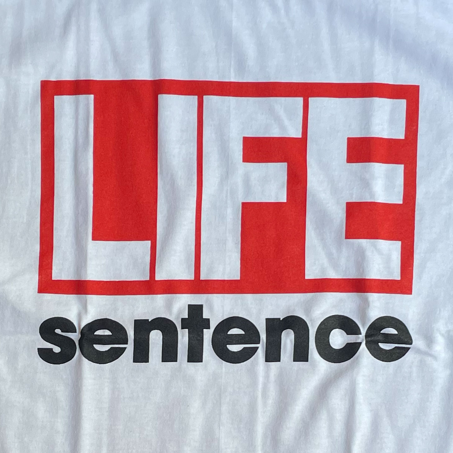 LIFE SENTENCE Tシャツ LOGO