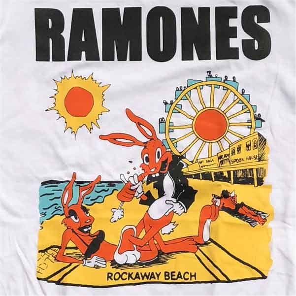 RAMONES Tシャツ ROCKAWAY BEACH