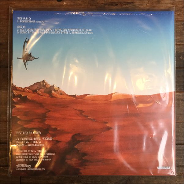 SLEEP 12"x2 LP DOPESMOKER (Transparent Green Vinyl)