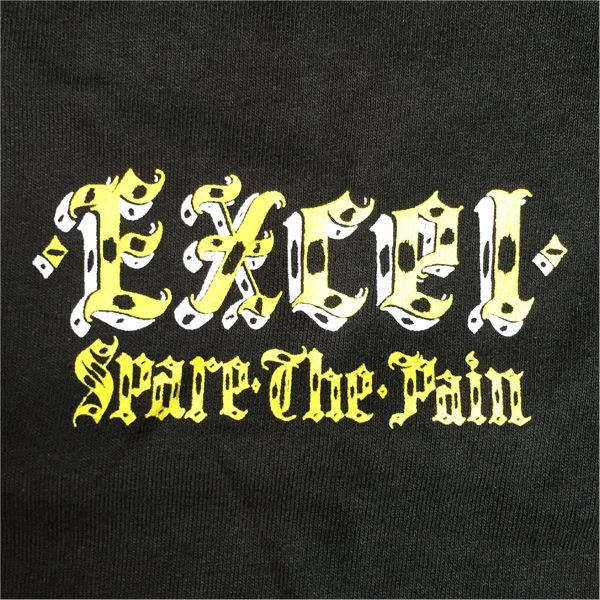 EXCEL Tシャツ Spare The Pain OFFICIAL!