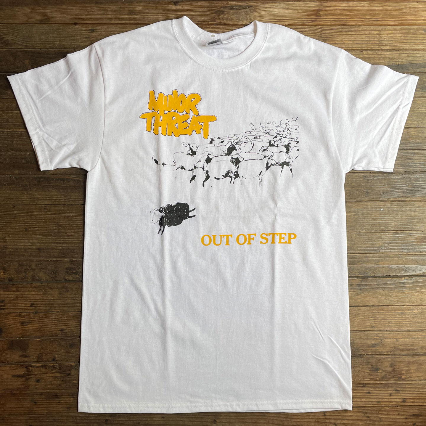 MINOR THREAT Tシャツ OUT OF STEP 3