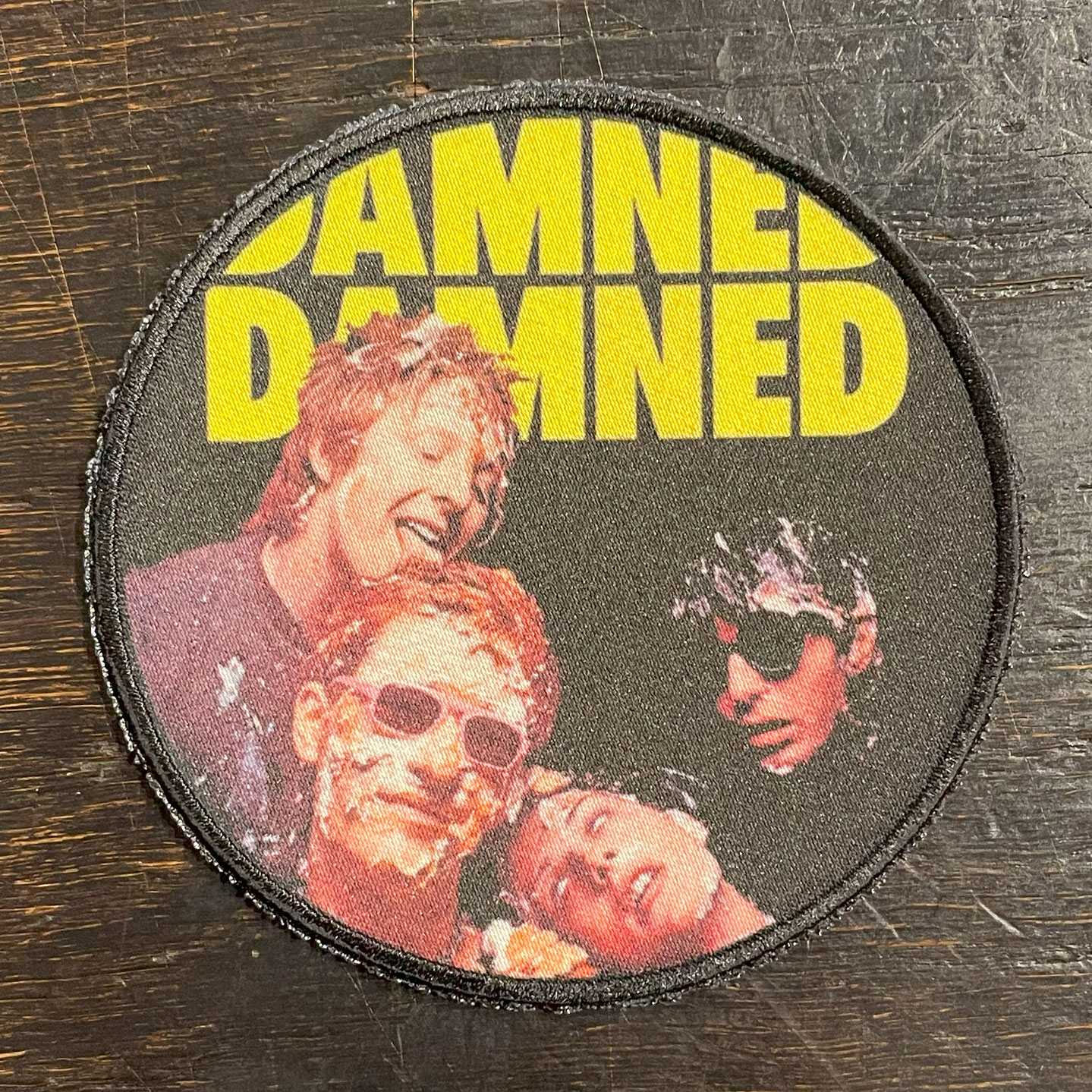 DAMNED ワッペン Damned damned damned