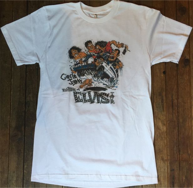 CIRCLE JERKS Tシャツ ELVIS OFFICIAL!!!!