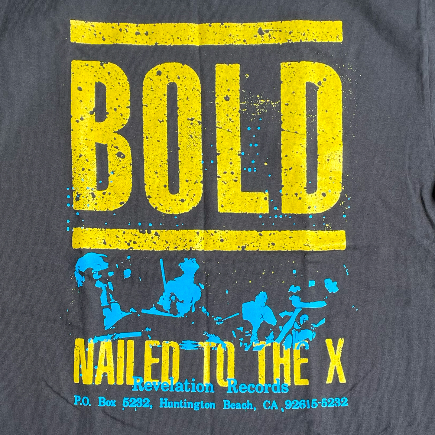 BOLD Tシャツ NAILED TO THE X オフィシャル