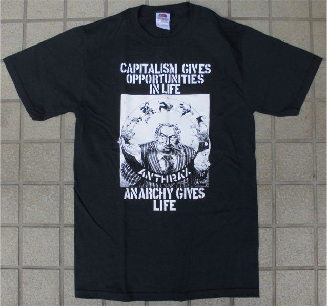 ANTHRAX(UK) Tシャツ CAPITALISM IS CANNIBALISM