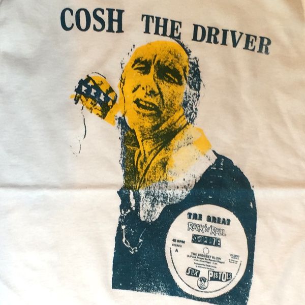 SEX PISTOLS Tシャツ COSH THE DRIVER