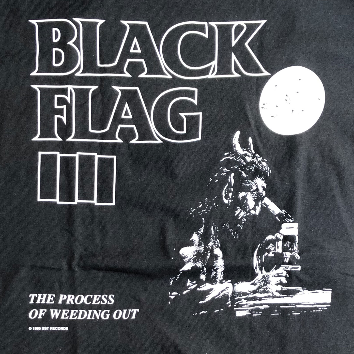BLACK FLAG Tシャツ THE PROCESS OF WEEDING OUT